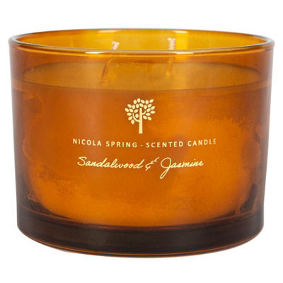 Nicola Spring Soy Wax Scented Candle - 350G - Sandalwood & Jasmine - image 1