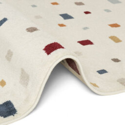 The Rugs Adventures Kids Rug Funny Squares Cream Multicolour Kids Bedroom Rug - thumbnail 7