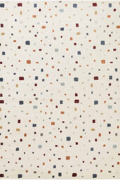 The Rugs Adventures Kids Rug Funny Squares Cream Multicolour Kids Bedroom Rug - thumbnail 1
