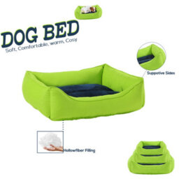 Chilimilii Dog Bed Pet Puppy Cushion House Nesting Washable Rectangle Pet Basket Warm Comfy - thumbnail 4