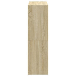 Berkfield Elegant Bookcase Sonoma Oak 102X32X108 Cm Engineered Wood - thumbnail 5