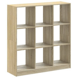 Berkfield Elegant Bookcase Sonoma Oak 102X32X108 Cm Engineered Wood - thumbnail 6