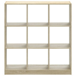 Berkfield Elegant Bookcase Sonoma Oak 102X32X108 Cm Engineered Wood - thumbnail 4