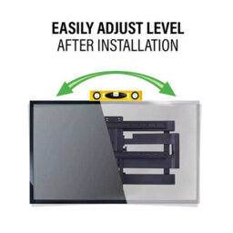 "Sanus Preferred Slf428-B2 Full Motion Tv Wall Mount 37-90"" Tilt Swivel Extend 71Cm Max 61Kg" - thumbnail 6