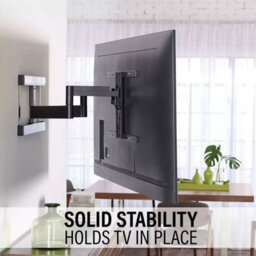 "Sanus Preferred Slf428-B2 Full Motion Tv Wall Mount 37-90"" Tilt Swivel Extend 71Cm Max 61Kg" - thumbnail 8