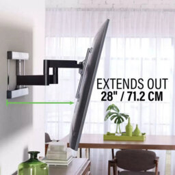 "Sanus Preferred Slf428-B2 Full Motion Tv Wall Mount 37-90"" Tilt Swivel Extend 71Cm Max 61Kg" - thumbnail 3