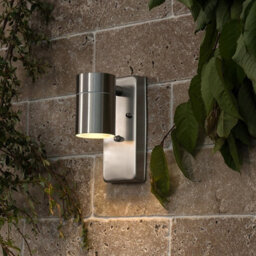 Valuelights Barrow Modern Ip44 Rated Stainless Steel Outdoor Garden Wall Spotlight - thumbnail 5