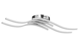 Led Ceiling Light Wave 24W 2000 Lumen Cool Light Modern Chandelier - thumbnail 3