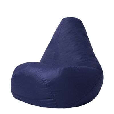 Icon Kids Dalton High Back Bean Bag Indoor Outdoor Navy - image 1