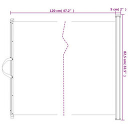 Walplus Retractable Pet Gate Black 82.5X125 Cm - thumbnail 9