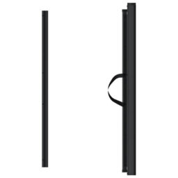 Walplus Retractable Pet Gate Black 82.5X125 Cm - thumbnail 4