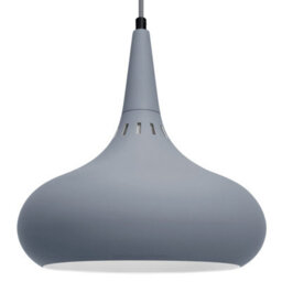 Long Life Lamps Company Dome Shade Ceiling Pendant Light Grey Modern Classic Lamp Shade M0134 - thumbnail 1