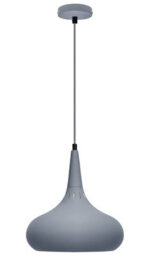Long Life Lamps Company Dome Shade Ceiling Pendant Light Grey Modern Classic Lamp Shade M0134 - thumbnail 3