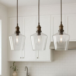 CGC Lighting Cgc Ella Clear Glass Cylinder Lampshade - thumbnail 3