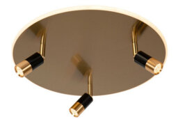 Lucide Jubel - Flush Ceiling Light - 48 Cm - Led Dim. - 2700K - Matt Gold / Brass - Special Offer