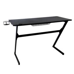 Thunya Matt Black Gaming Desk (H)75Cm (W)127Cm (D)50.5Cm - thumbnail 4