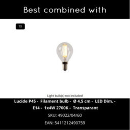 Lucide Siemon Table Lamp Green - thumbnail 8