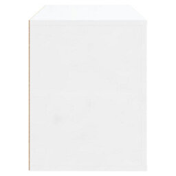 Berkfield Shoe Cabinet High Gloss White 80X35X45 Cm Engineered Wood - thumbnail 6