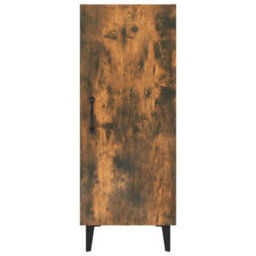 Berkfield Sideboard Smoked Oak 34.5X34X90 Cm Engineered Wood - thumbnail 6