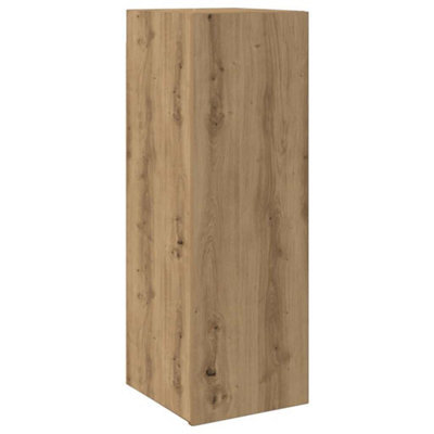 Berkfield Modern Tv Cabinet Artisan Oak 30.5X30X90 Cm Engineered Wood - image 1