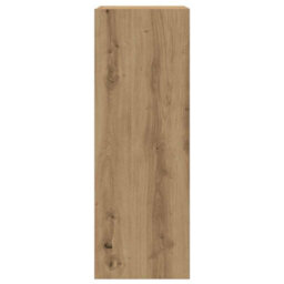 Berkfield Modern Tv Cabinet Artisan Oak 30.5X30X90 Cm Engineered Wood - thumbnail 4