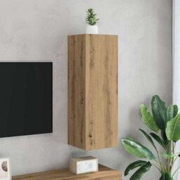 Berkfield Modern Tv Cabinet Artisan Oak 30.5X30X90 Cm Engineered Wood - thumbnail 3