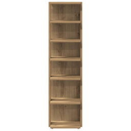 Walplus Shoe Cabinets 2 Pcs Artisan Oak 28X27X102 Cm Engineered Wood - thumbnail 4