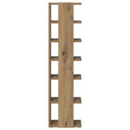 Walplus Shoe Cabinets 2 Pcs Artisan Oak 28X27X102 Cm Engineered Wood - thumbnail 5