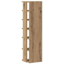Walplus Shoe Cabinets 2 Pcs Artisan Oak 28X27X102 Cm Engineered Wood - thumbnail 6