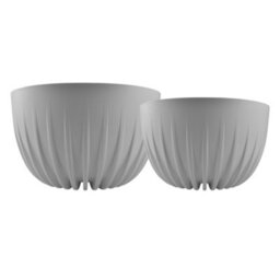 Cost Wise Indoor/outdoor Decorative Plant Display Bowl,ideal For Herbs,houseplants,bedding,tabletop Display,300mm In Pearl White - thumbnail 6
