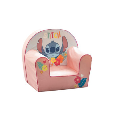 Disney Stitch Foam Armchair, Toddler Sofa Chair With Stitch Design, Soft Foam Seat, Lightweight & Comfortable - image 1