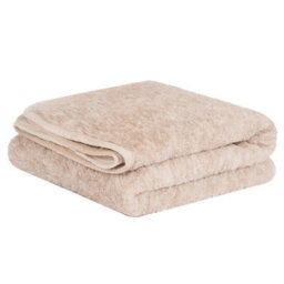 Ohs Teddy Marl Binded Throw - Natural - thumbnail 9
