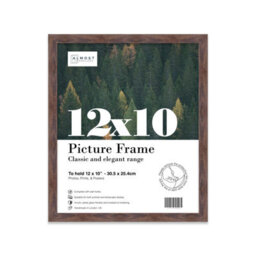 12X10 Walnut Picture Frame (30.5 X 25.4Cm) Poster, Photo, Artwork, Gallery Wall Or Print - thumbnail 1