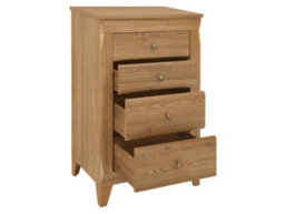 Arte Bergen 72 Cm 4 Drawer Chest Golden Sibiu Larch - thumbnail 4