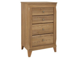Arte Bergen 72 Cm 4 Drawer Chest Golden Sibiu Larch - thumbnail 1