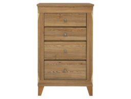 Arte Bergen 72 Cm 4 Drawer Chest Golden Sibiu Larch - thumbnail 3