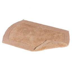 Showerdrape Ultra 100% Cotton Biscuit Reversible Bath Mat 800 X 500mm - thumbnail 2