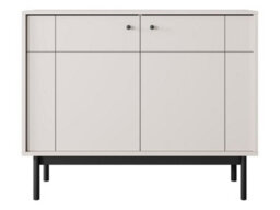 Arte Luxurious Japandi Sideboard Cabinet H840mm W1040mm D390mm In Cashmere - Refined Storage Sanctuary - thumbnail 2