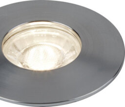 Lighting Collection Cantho Silver Led Recessed Spotlight, Pack Of 3 - thumbnail 2