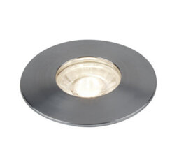 Lighting Collection Cantho Silver Led Recessed Spotlight, Pack Of 3 - thumbnail 3