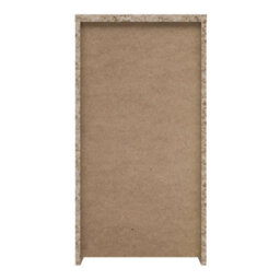 Furniture To Go Best Chest Storage Cabinet 2 Drawers 1 Door In Artisan Oak/white - thumbnail 4
