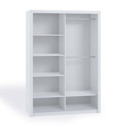 Bono Sz180 Monastery Oak Sliding Wardrobe With Mirror Space Saving Storage For Modern Bedrooms - thumbnail 4