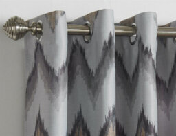 Luxury Living Oslo Eyelet Blockout Curtains Curtain Pair - thumbnail 3