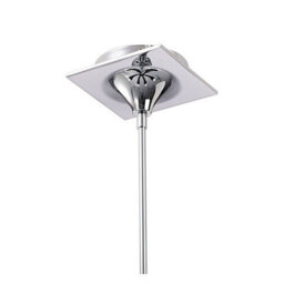 Luminosa Lighting Luminosa Ora Telescopic Convertible To Semi Flush 6 Light E27, Gloss Black/polished Chrome - thumbnail 5