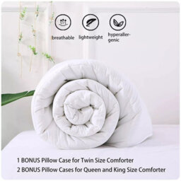 Bedlooms 10.5 Tog Duvet Tog Medium Warmth Winter Spring Breathable Smooth Hollowfiber Durable King 230 X 220 Cm - thumbnail 3