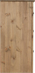 Seconique Panama 4 Drawer 2+2 Chest Of Drawers In Waxed Pine Finish - thumbnail 4