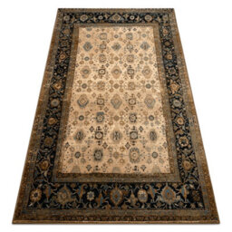 RugsX Wool Carpet Omega Avila Ornament Frame Cognac Brown 235X350 Cm - thumbnail 4