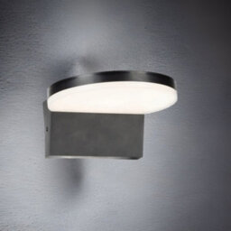 CGC Lighting Cgc Outdoor Outside Security Wall Light 4000K Integrated Led Ip65 Black Porch
