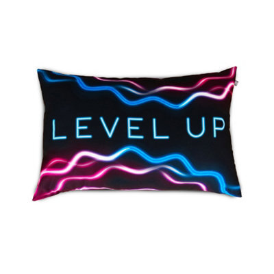 rucomfy Beanbags Rucomfy Gaming Level Up Cushion 40X60Cm - Soft & Supportive Gamer Pillow - image 1