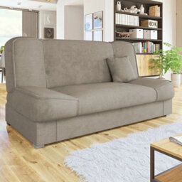 Gabi Grey Sofa Bed With Storage Comfortable 3 Seater Couch With Sleeping Function Orinoco22